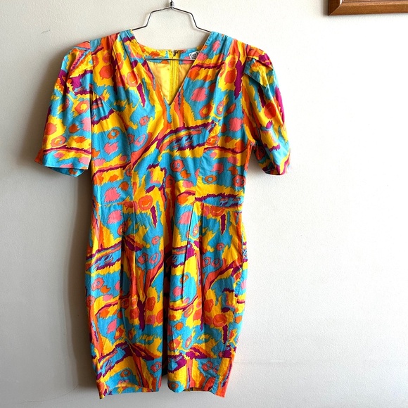 Stunning Vintage Guy Laroche Paris Dress - Size 36 - Rare Find! - Picture 1 of 8